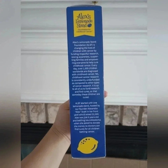 Alex's lemonade stand hair clip accessory detangling brush set women girls cute - Picture 2 of 3